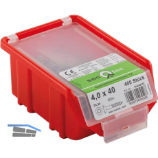 SECOTEC Spanplattenschraube Senkkopf Torx 4.0x 50 in Stapelbox SB-300