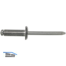 Blindniete Gro�flachkopf 5.0x24 Kopf 14.5mm Aluminium mit Stahldorn