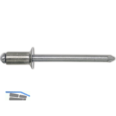 ISO15984 Blindniete Senkkopf 3.0x12 Edelstahl mit Edelstahldorn