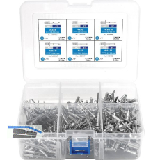 GESIPA PolyGrip� Blindnietkoffer kompakt Aluminium mit Stahldorn