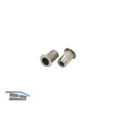 Blindnietmutter Flachkopf ger�ndelt Rundschaft offen M 5x15.0 Aluminium