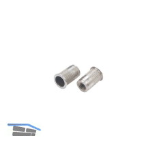Blindnietmutter Senkkopf ger�ndelt Rundschaft offen M 5x13.5 Aluminium