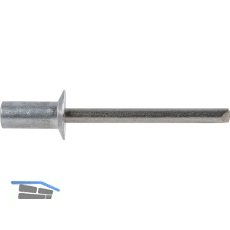 Dichtniete Senkkopf 4.8x 14 Aluminium mit Edelstahldorn