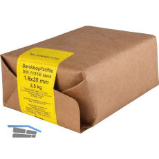 Nagel / Drahtstift Senkkopf 1.6x 30 blank Wickelpackung 2,5kg