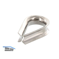 Drahtseilkauschen Seil � 6 mm - Edelstahl A4