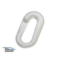 Scherglied Kunststoff wei� Materialst�rke 6 mm