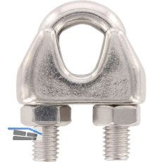 Drahtseilklemme Seil � 3 mm - Edelstahl A4