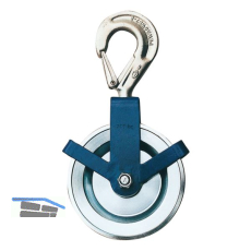 Drahtseil- und Hanfseilbaurolle � 160 mm