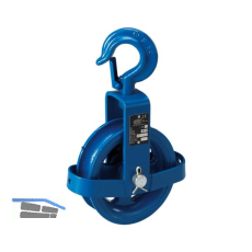 Drahtseil- und Hanfseilbaurolle � 125 mm