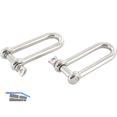 Normsch�kel Edelstahl Bolzen lange Form � 5 mm Lichte=40 mm