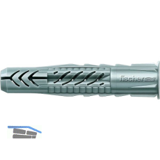 FISCHER UX 6x 35 R Universald�bel Nylon grau mit Rand