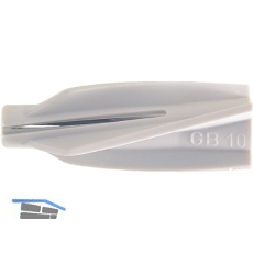FISCHER GB10 Gasbetond�bel f�r Porenbeton Nylon grau