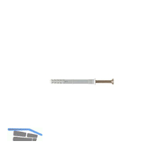 Nageld�bel 8x120 Senkkopf mit Schraube verzinkt