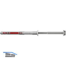 Fischer Langschaftd�bel DuoXpand 10x 80 FUS R Sechskantschraube