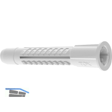 TOX Allzweckd�bel Deco 6x 28 mit Kappe Kunststoff wei�