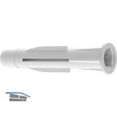 TOX-TRIKA Allzweckd�bel 6x 36 mit Kappe Kunststoff wei�