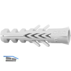 CELO Normald�bel F 5x 25 - Nylon grau