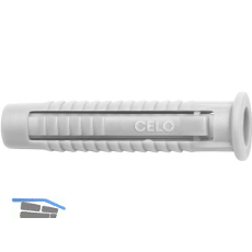 CELO D�bel FX 5x 25 - Nylon grau