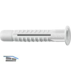 CELO Mehrzweckd�bel mit Kragen MZK 12x72 - Polyethylen grau