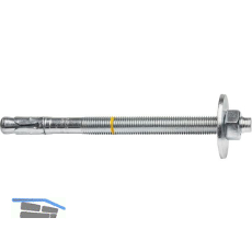 CELO Blitzanker BA plus 16x270/150 mit grosser Scheibe - Stahl verzinkt-blau