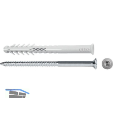 CELO Hohlblockrahmend�bel HBR 10x200 TX mit Senkholzschraube Torx - Nylon/Stahl