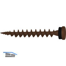 CELO Isolierplattenschraube IPS 80 - saphierbraun