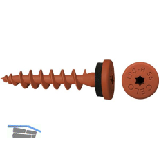 CELO Isolierplattenschraube IPS-H 55- kupferbraun