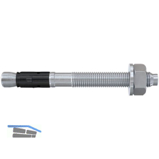 FISCHER FAZ II plus 10 / 50/135 Bolzenanker verzinkt-blau mit Bewertung