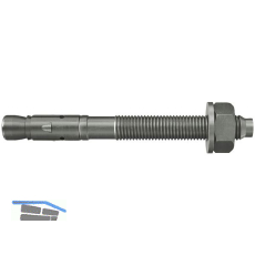 FISCHER FAZ II plus 12/ 60/160 R Bolzenanker mit Bewertung zugzonentauglich