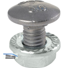 Kabeltrassenschraube M6x12 Stahl verz.