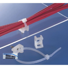 Klebesockel f�r Kabelbinder 3.6 mm Selbstklebend
