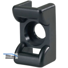 Befestigungssockel f�r Kabelbinder 6 mm zum Schrauben und Nieten