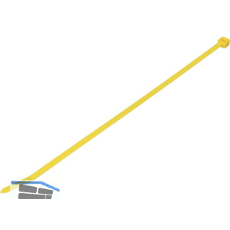 WKK Kabelbinder 3.6x200 gelb Polyamid 6.6