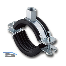 FISCHER FRS Spannbereich 159-165 mm M8/M10 Rohrschelle zweiteilig