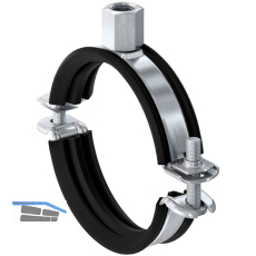 FISCHER FRS-L Rohrschelle zweiteilig 38- 45 mm M8/M10