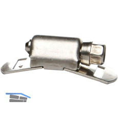 Endlosband Verschluss zur Bandbreite 13mm- Stahl verzinkt-blau / W2