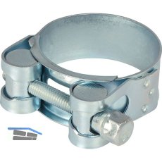 S-S-T Gelenkbolzenschelle / W1 / 23-25 18 mm - Stahl verzinkt blau