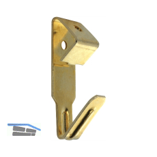 Bilderhaken Nr. 0 vermessingt