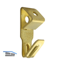 Bilderhaken Nr. 2 vermessingt