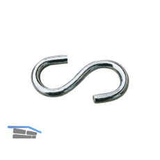 S-Haken 25 mm Stahl verzinkt