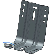 FUCHS Montagewinkel 100x240 mm bandverzinkt