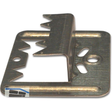 Profilholzkralle Nr. 6 extra stark Stahlband-verzinkt f�r Nut/Feder-Montage