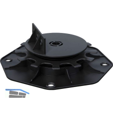 K&R Terrassenlager Kunststoff mit beweglichem Kopf - H�henverstellung 25-40mm