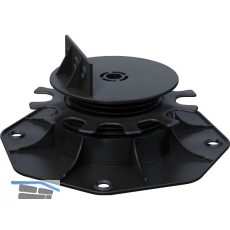 K&R Terrassenlager Kunststoff mit beweglichem Kopf - H�henverstellung 35- 70mm