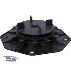 K&R Terrassenlager Kunststoff mit Fugenkreuz - H�henverstellung 25- 40mm