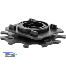 K&R Terrassenlager MICRO mit beweglichem Kopf - H�henverstellung 12- 24mm