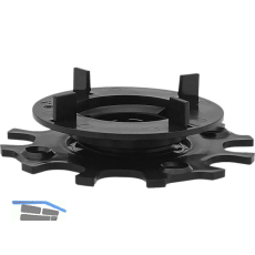 K&R Terrassenlager MICRO mit Fugenkreuz - H�henverstellung 15- 22mm