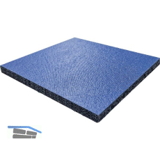 K&R Isopad mit Beschichtung 125x125x 8 mm f�r Terrassenlager MICRO / 18 St./Pk