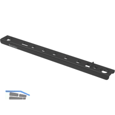 Fassadenclip 145 x 22 schwarz verzinkt