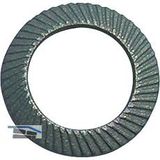 SCHNORR Sicherungsscheibe "VS" M27 Federstahl mechanisch verzinkt